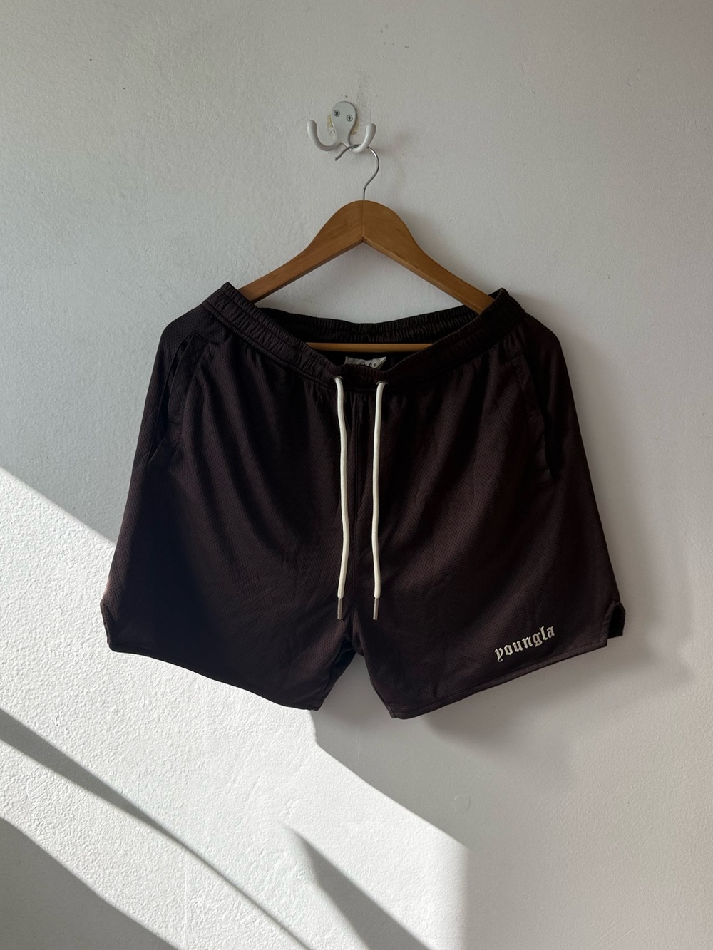 YoungLA brown shorts